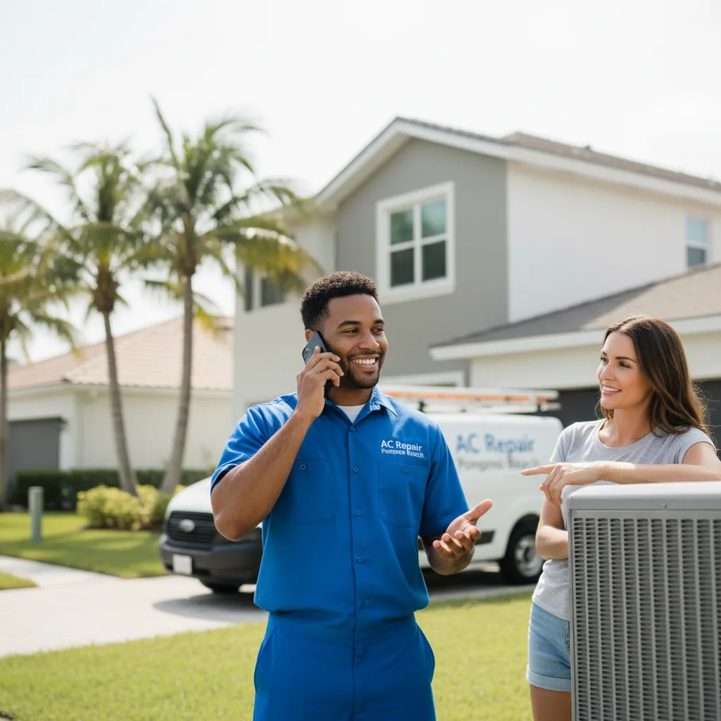 AC Repair Pompano Beach customer support in Port Monmouth